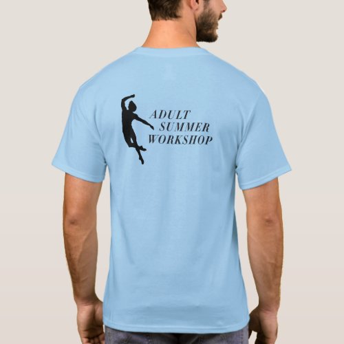 Summer Adult Ballet Workshop T_Shirt _ Light