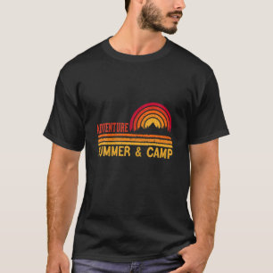 Summer Adventure Awaits Camper Vintage T-Shirt