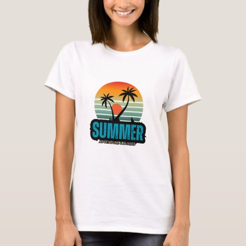Summer Adventure  T_Shirt