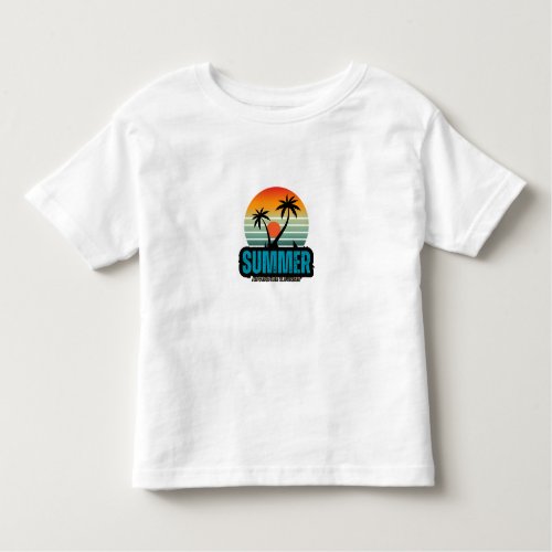 Summer Adventure Toddler T_shirt