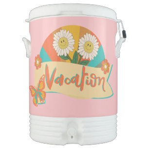 summer adventure, vacations beverage cooler