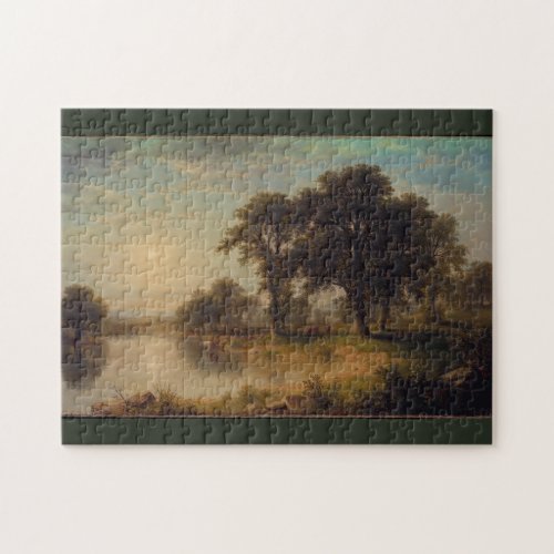 Summer Afternoon 1865 Asher Brown Durand American Jigsaw Puzzle