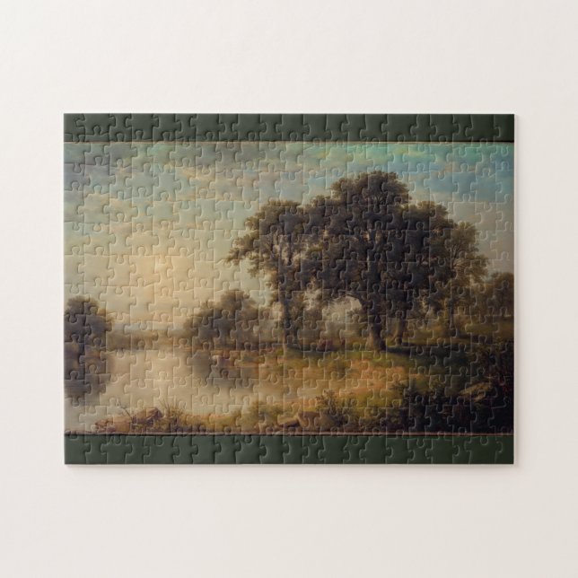 Summer Afternoon 1865 Asher Brown Durand American Jigsaw Puzzle (Horizontal)