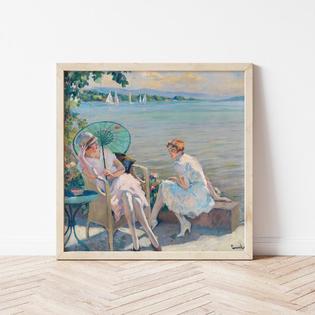Summer Afternoon at the Lake | Edward Cucuel Poster (Creator Uploaded)
