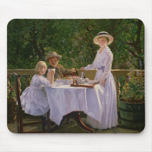 Summer Afternoon Tea Mouse Pad (Front)