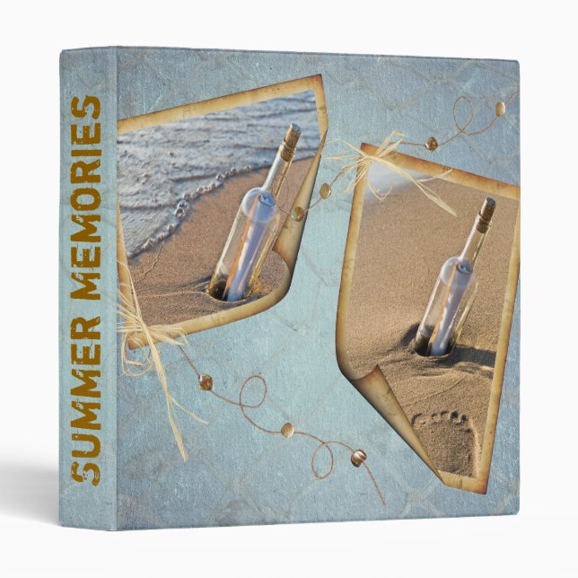 Summer Album 3 Ring Binder (Front/Spine)