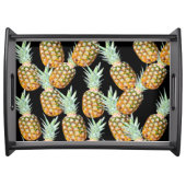 summer aloha hawaiian tropical fruit pineapple serving tray (Front)