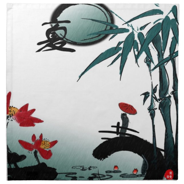 Summer American MoJo Napkin (Front)