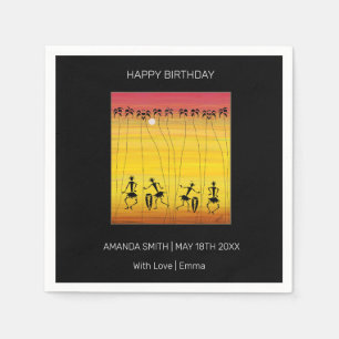 Summer and Holiday, Sunset Dance  Napkins