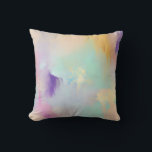 summer and pastel throw pillow<br><div class="desc">This pillow adds a new touch to your couch,  chair or room. Pastel colors and summer look.</div>