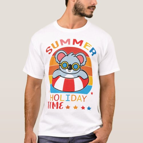 Summer_Animal_Kids_Funny_Tshirt_25973542_1016 T_Shirt