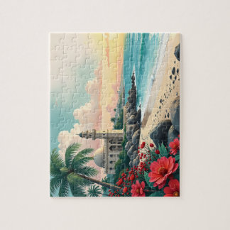 Summer arabic Palms Jigsaw Puzzle