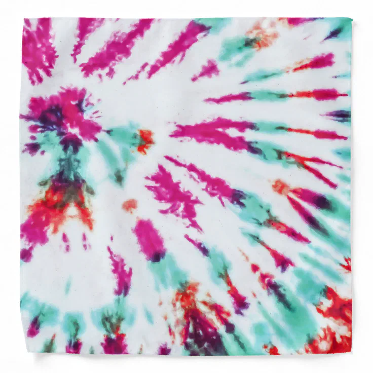 neon tie dye patterns