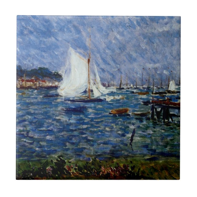 Summer at Cowes Ceramic Tile (Front)