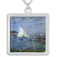 Summer at Cowes Silver Plated Necklace