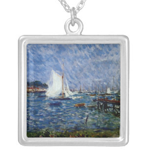 Summer at Cowes Silver Plated Necklace