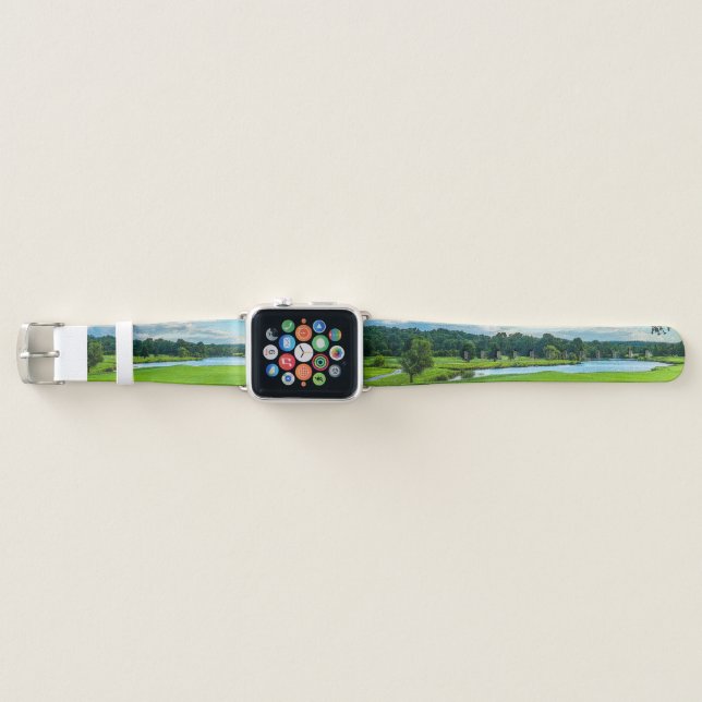Summer At The Golf Course Apple Watch Band (Front)