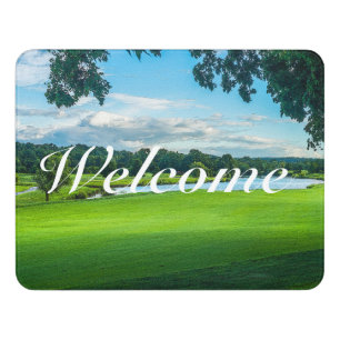 Summer At The Golf Course Door Sign