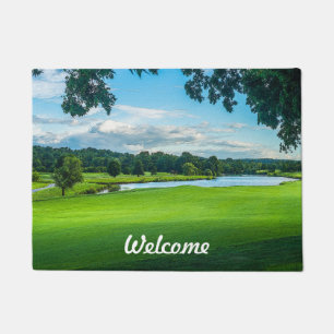 Summer At The Golf Course Doormat