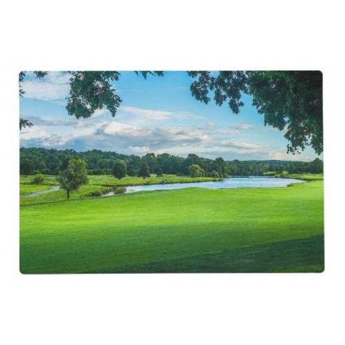 Summer At The Golf Course Placemat