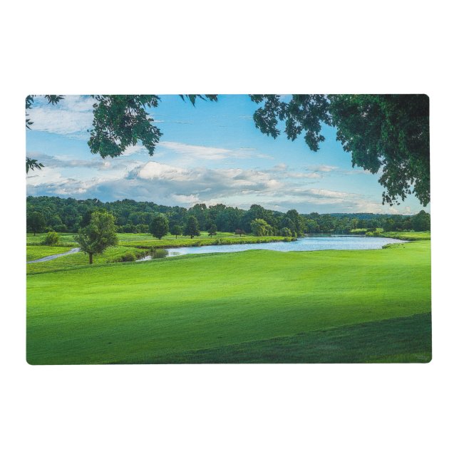 Summer At The Golf Course Placemat (Front)