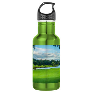 Summer At The Golf Course Stainless Steel Water Bottle