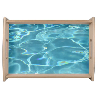 Summer at the pool serving tray. serving tray