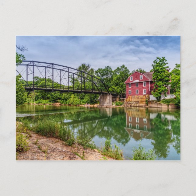 Summer At War Eagle Mill Postcard (Front)