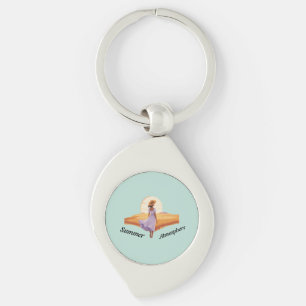 Summer atmosphere keychain