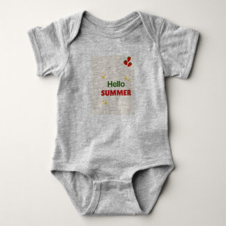 Summer baby body suit bodysuit