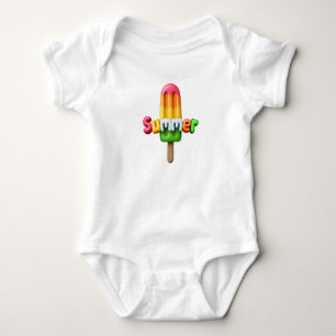 Summer  baby bodysuit