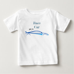 Summer Baby Boys Race Car  Baby T-Shirt