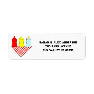 Summer Baby Shower Label