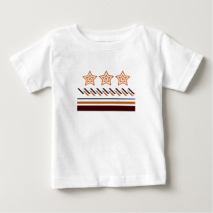 Summer Baby Three -Star Stripes T-Shirt