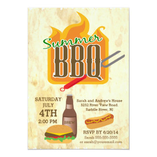 Burger Party Invitations 5