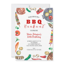 Summer BBQ Cookout 60th Birthday