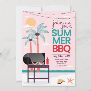 Summer BBQ Invitation