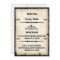 Summer BBQ Mustache Pig Wanted Invitations