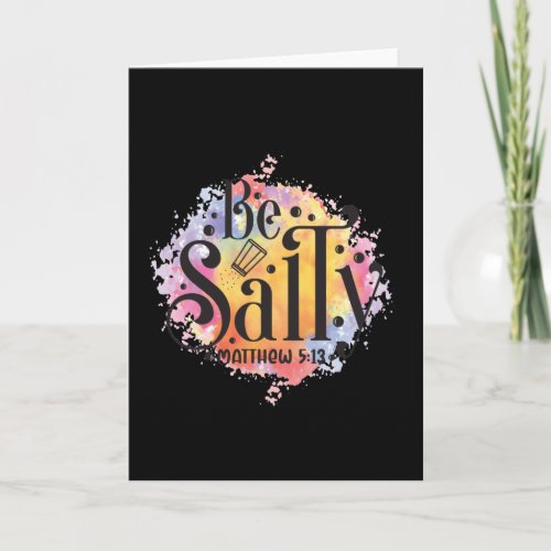 Summer Be Salt Matthew 5 13 Card