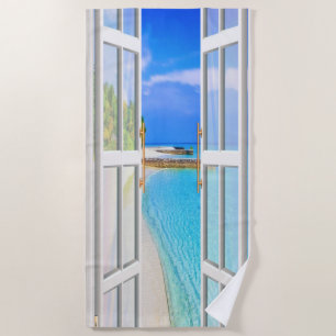 Summer Beach Bound Sunsets Towel