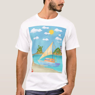 Summer Beach chilling Beach T shirt