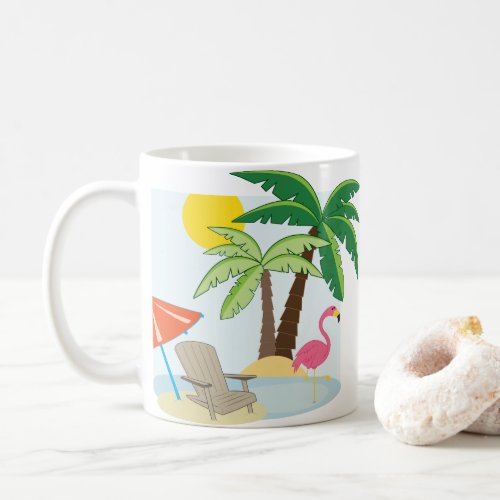 Summer Beach Coffee Mug