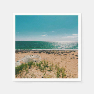 Summer beach day in the Swedish Archipelago Napkins