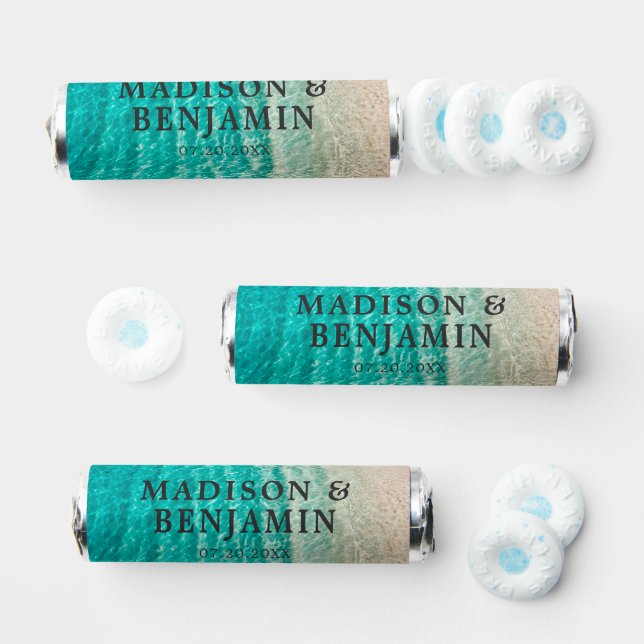 Summer Beach Destination Candy Wedding Favors (Assorted)