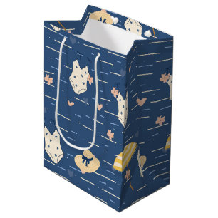 Summer Beach Essentials Pattern (5) Medium Gift Bag