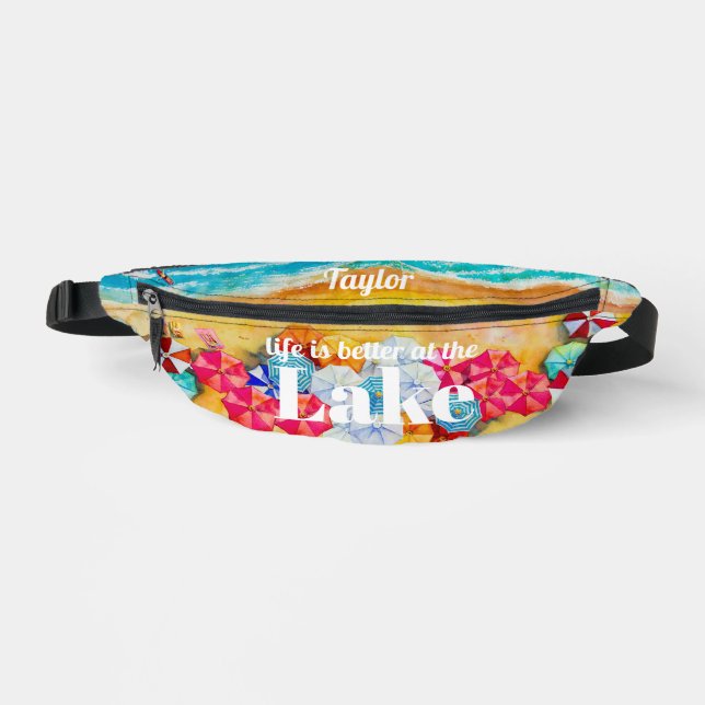Summer Beach Fanny Pack (Front)