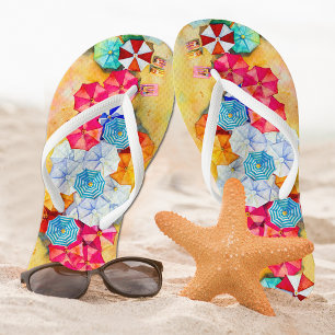 Summer Beach Flip Flops