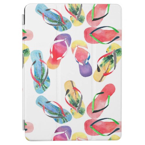 Summer Beach Flip Flops Pattern iPad Air Cover
