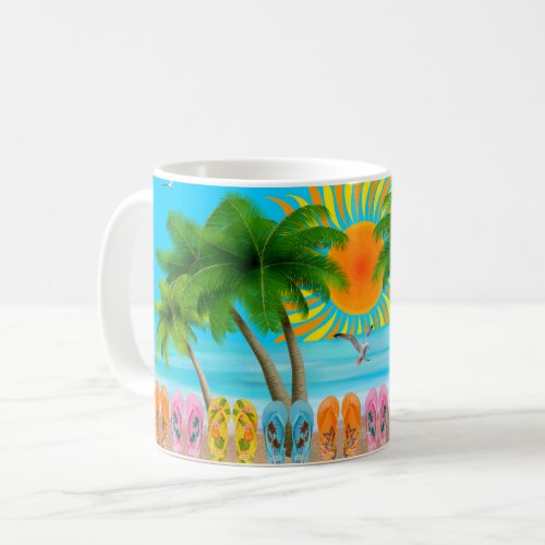 Summer Beach Fun  Coffee Mug