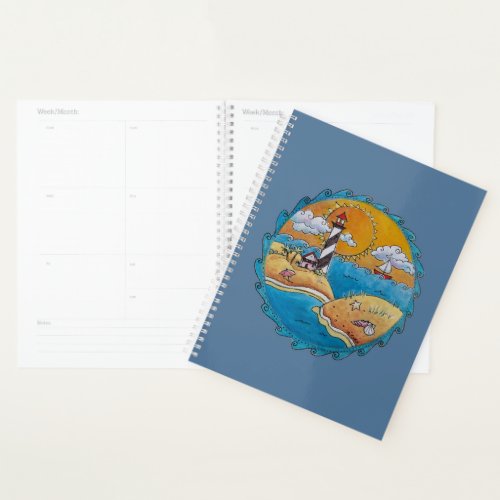 Summer beach fun sunny seashore coastal planner